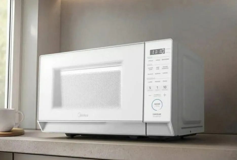 Microondas Midea 20L 127v NOVO, NA EMBALAGEM, LACRADO, sem detalhes ou observações. - Foto 6
