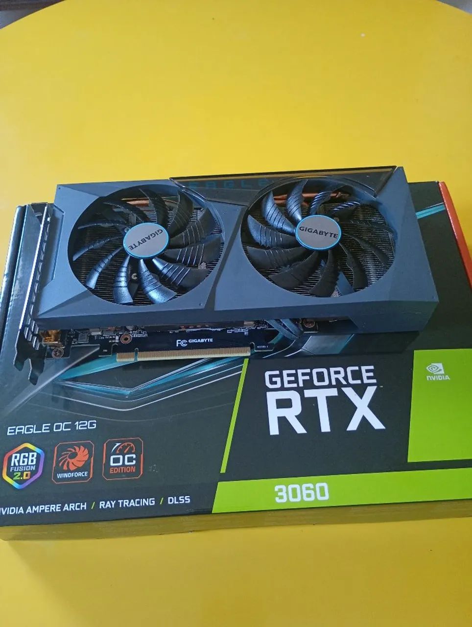Rtx 3060 12gb Gigabyte Eagle OC. seminovo