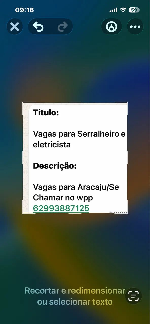 Vaga para Serralheiro e Eletricista, Aracaju-SE - Foto 2