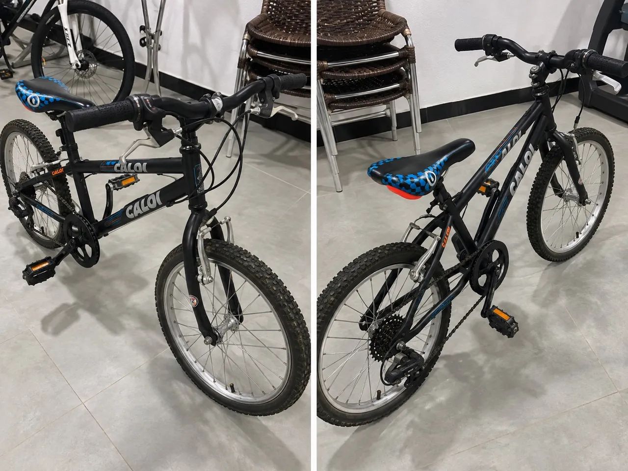 Bicicleta Caloi Aro 20 com Marchas - Conservada - Foto 2