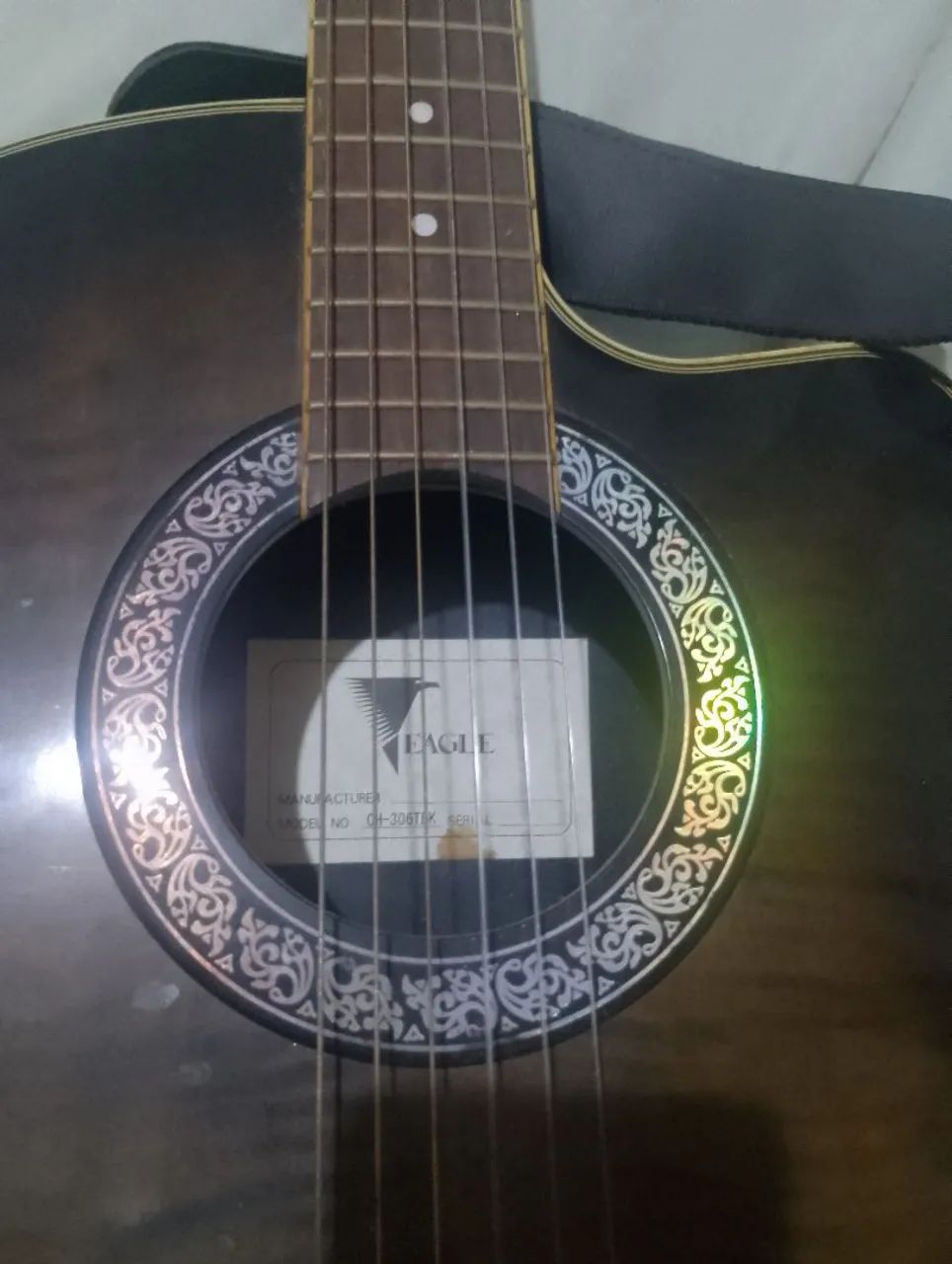 Violão Eagle elétrico  - Foto 4