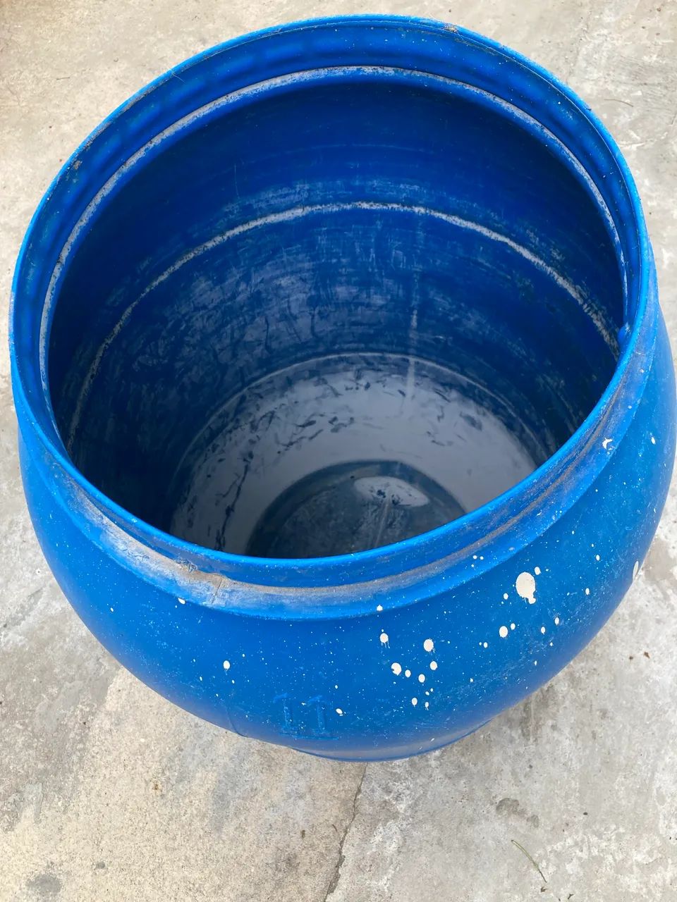 Tonel plástico para reuso de água 