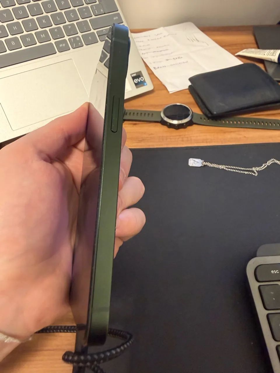iPhone 13 128GB Verde em ótimo estado - Foto 5