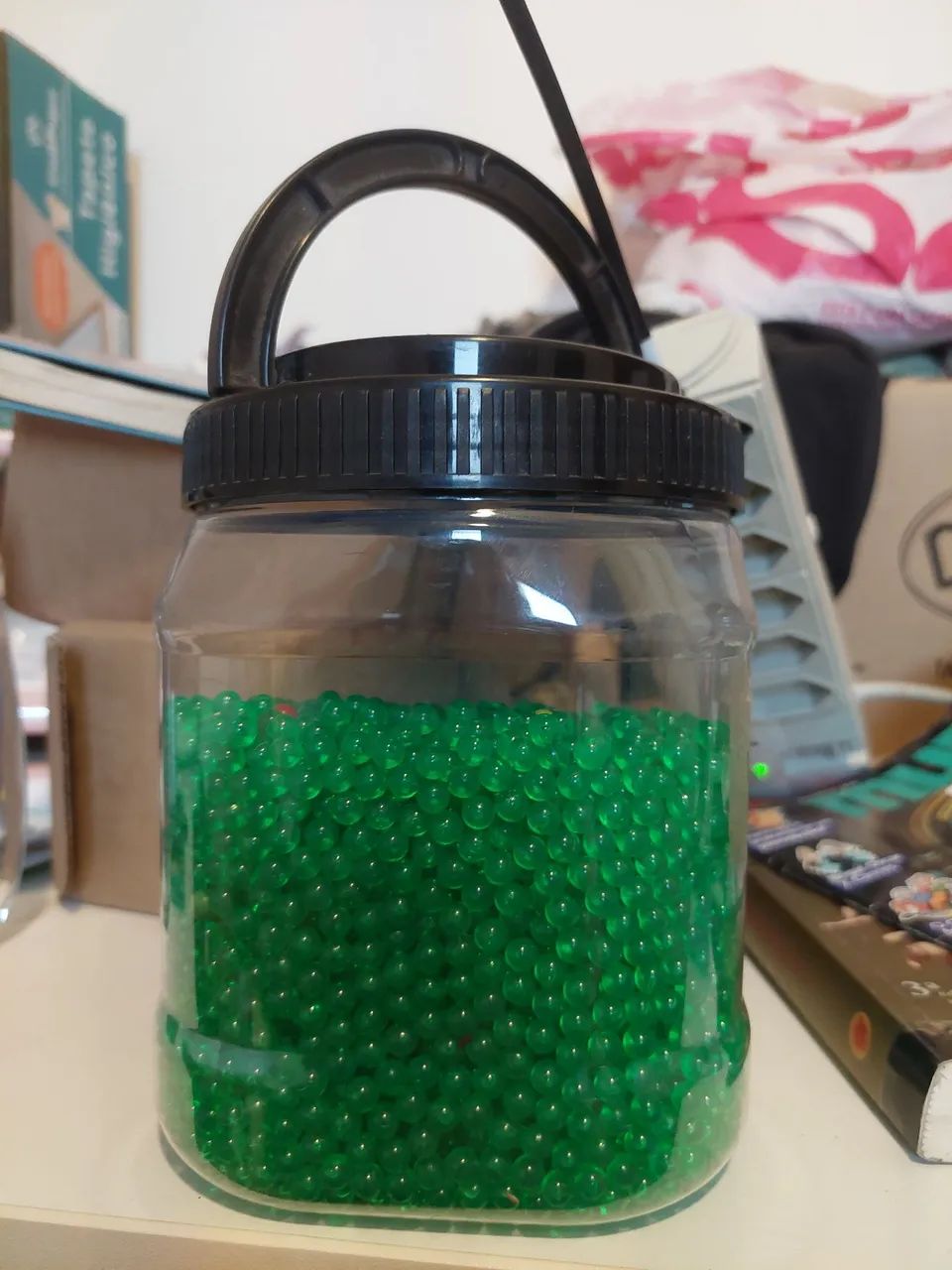 Bolinha de plastico de arminha