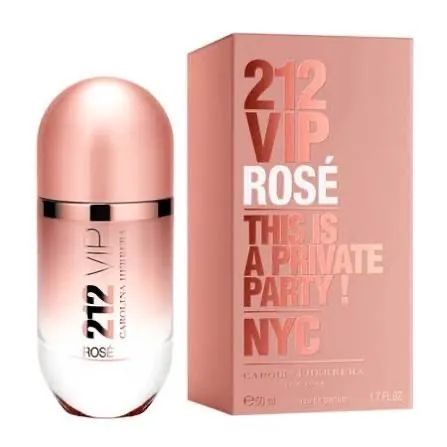 Perfume 212 VIP Rosé Feminino 80ml Original