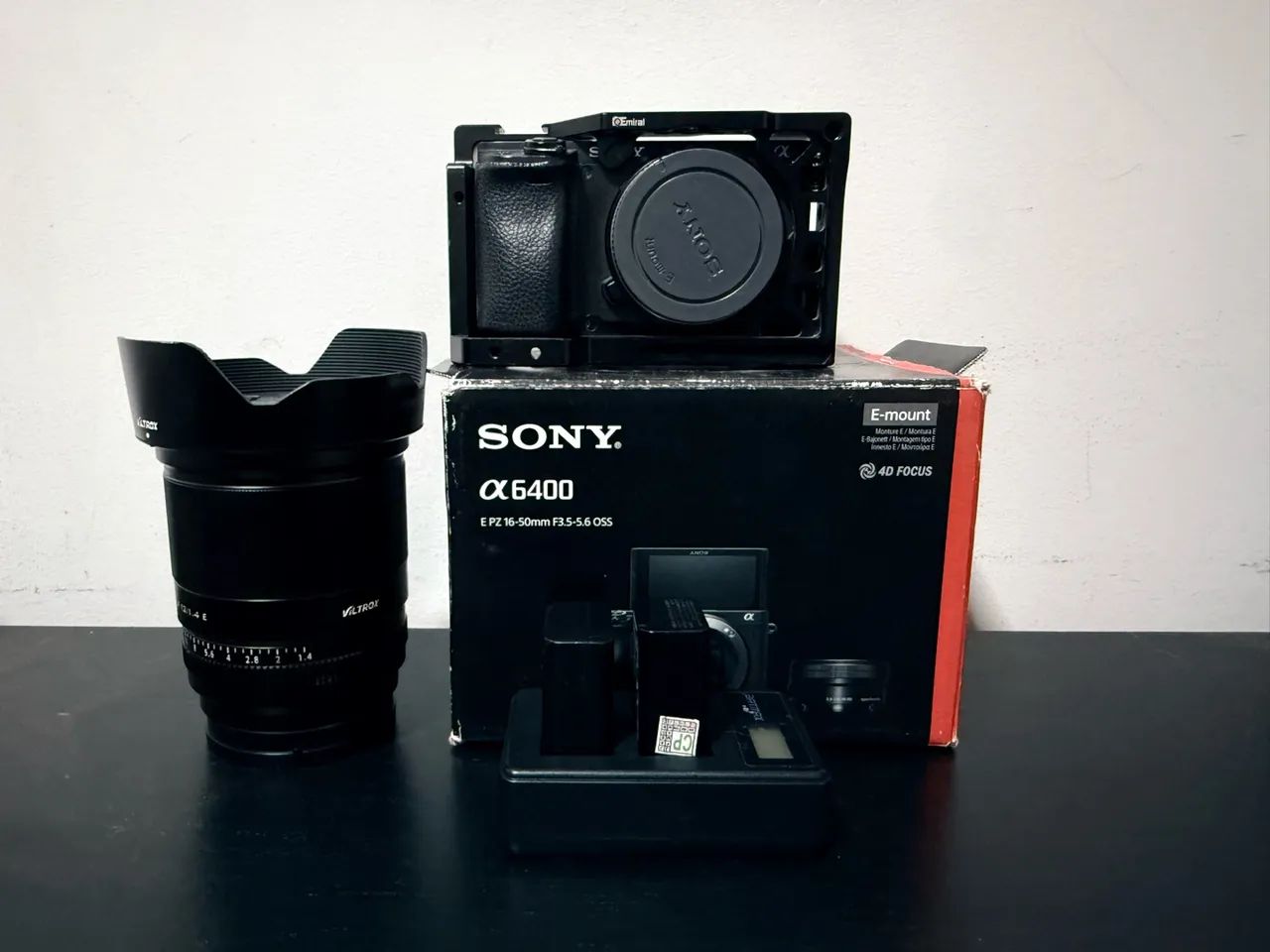 Sony a6400 + lente Viltrox 13mm 1.4