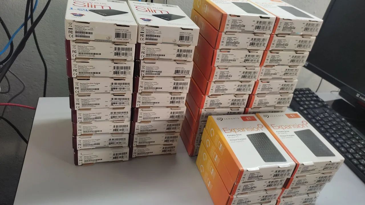 Lote HD novo lacrado Seagate 