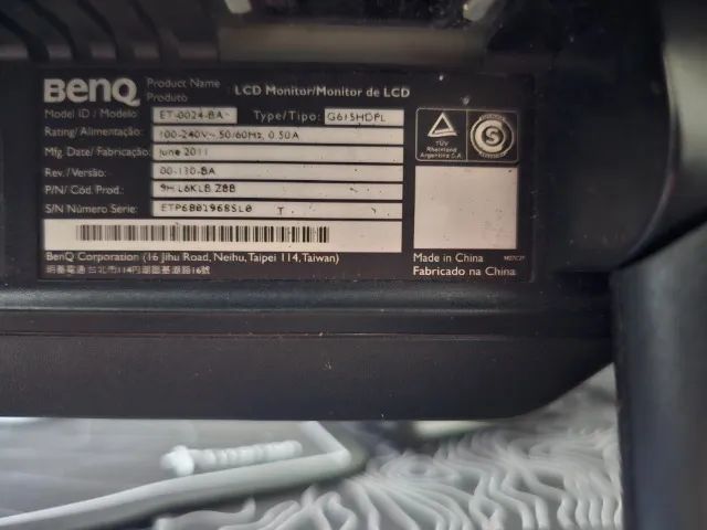 Monitor BenQ 15.6" HD (Modelo ET-0024-TA)  - Foto 2