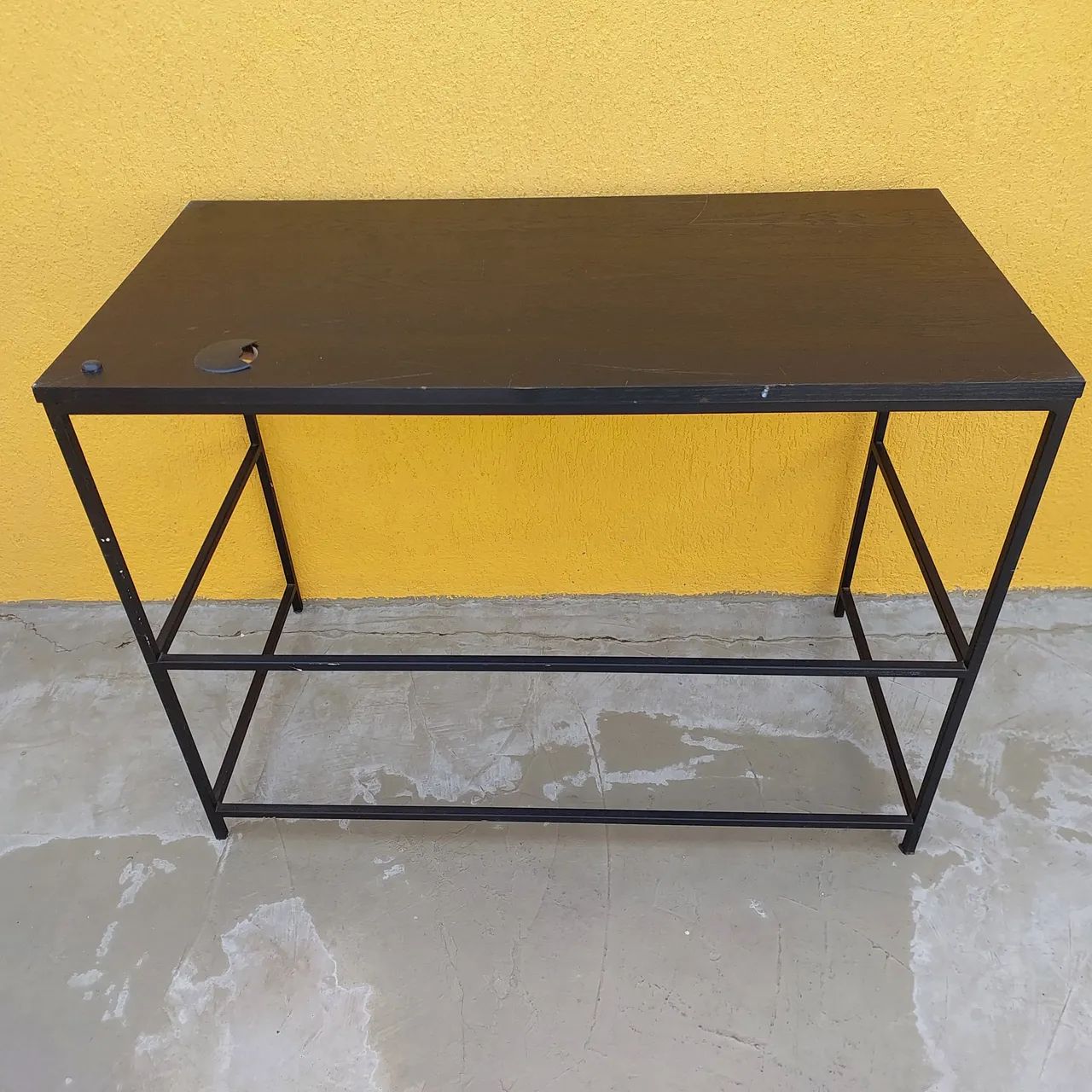 Mesa escritório preta - Foto 5
