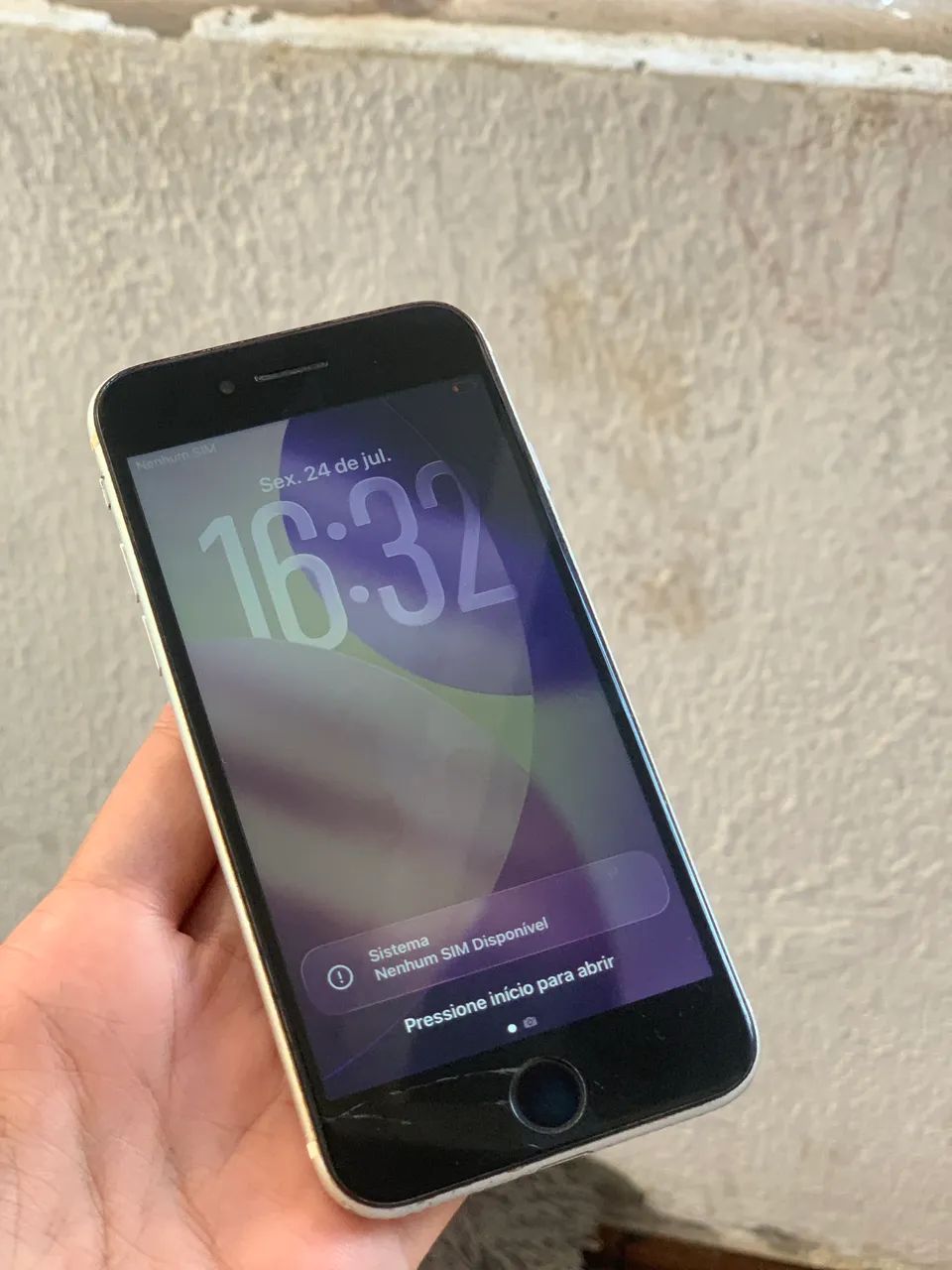 iPhone SE branco - Foto 5