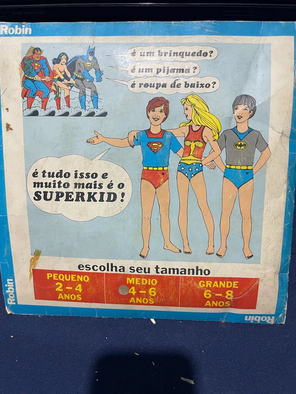 Fantasia infantil Robin DC Anos 70 / Trevus - Foto 2