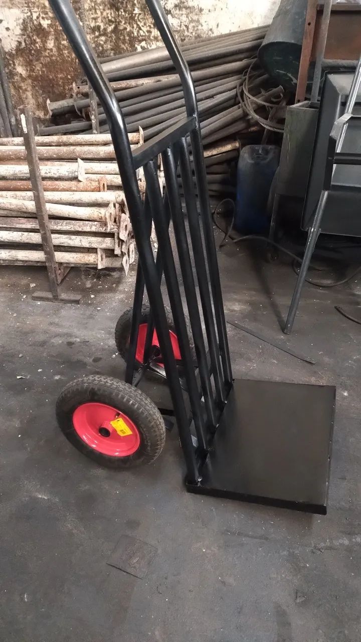 CARRO DE MÃO, PLATAFORMA, GIRICA , PERSONALIZAMOS SEU CARRINHO! - Foto 4