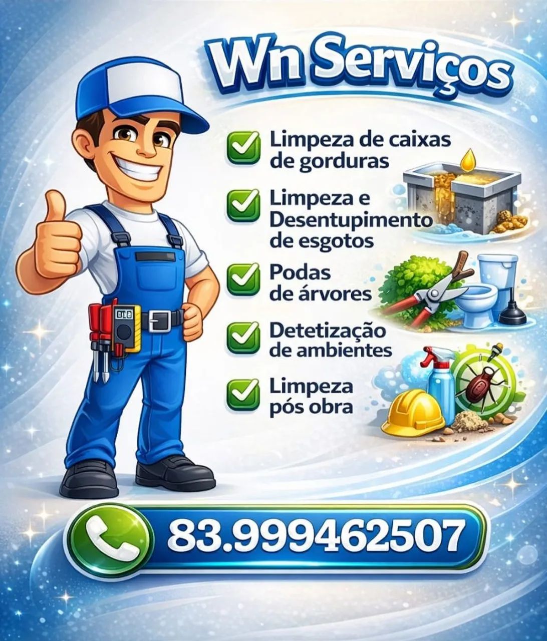 Limpeza pós obra 