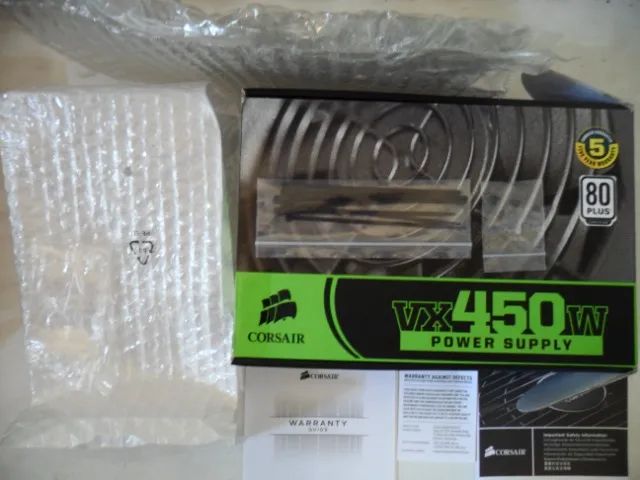 Caixa Fonte Corsair VX450w