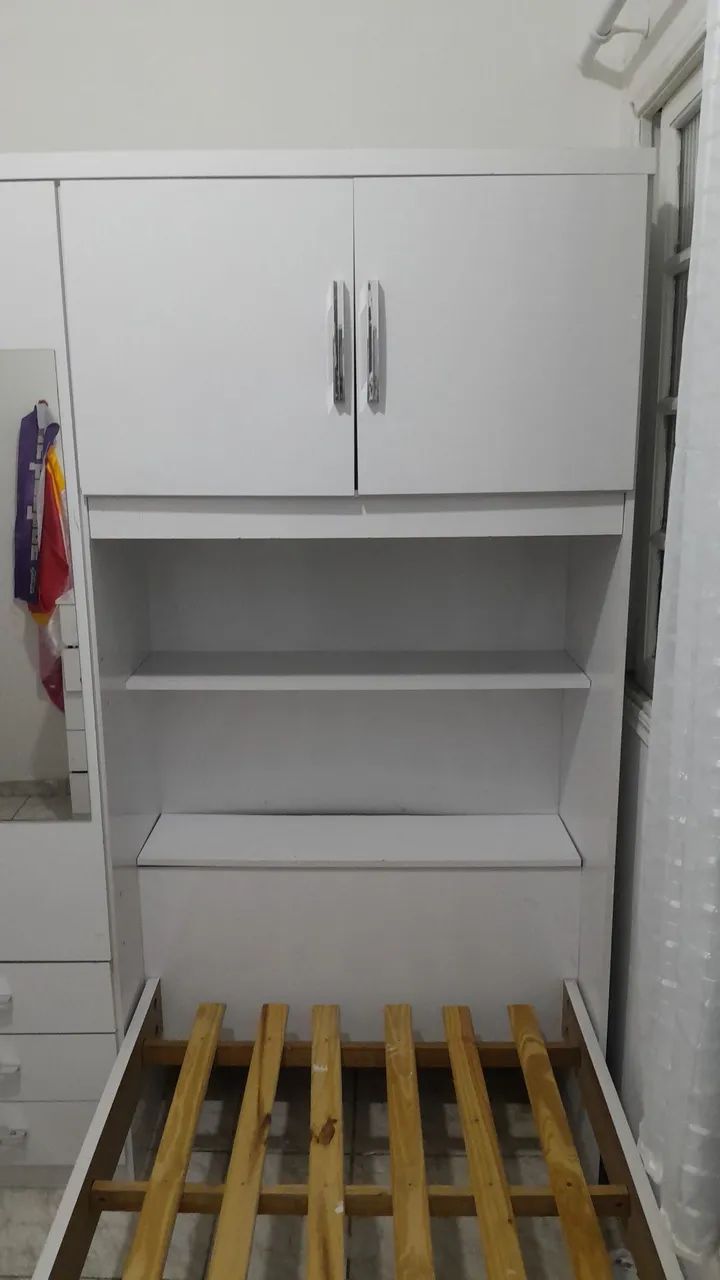 Guarda Roupas com Cama - Foto 2
