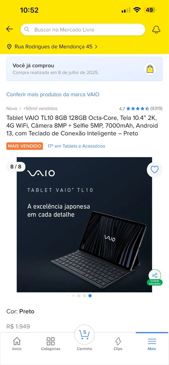 Tablet VAIO TL10 - Foto 2