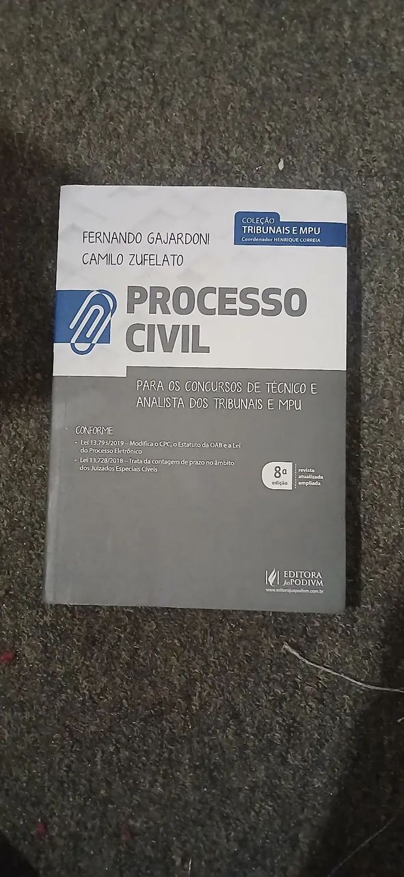 Livro Processo Civil