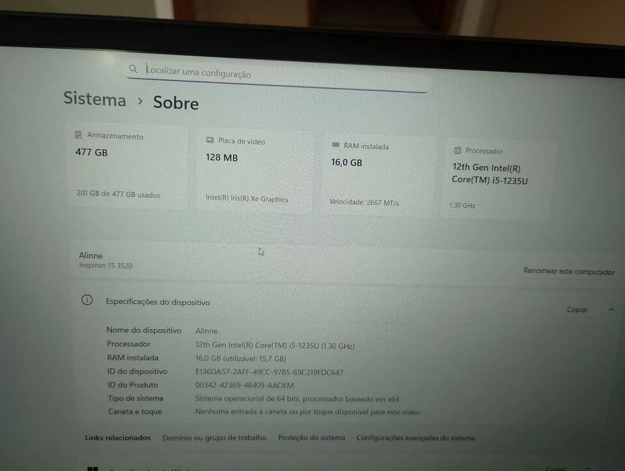 Notebook Dell I5 - Foto 5