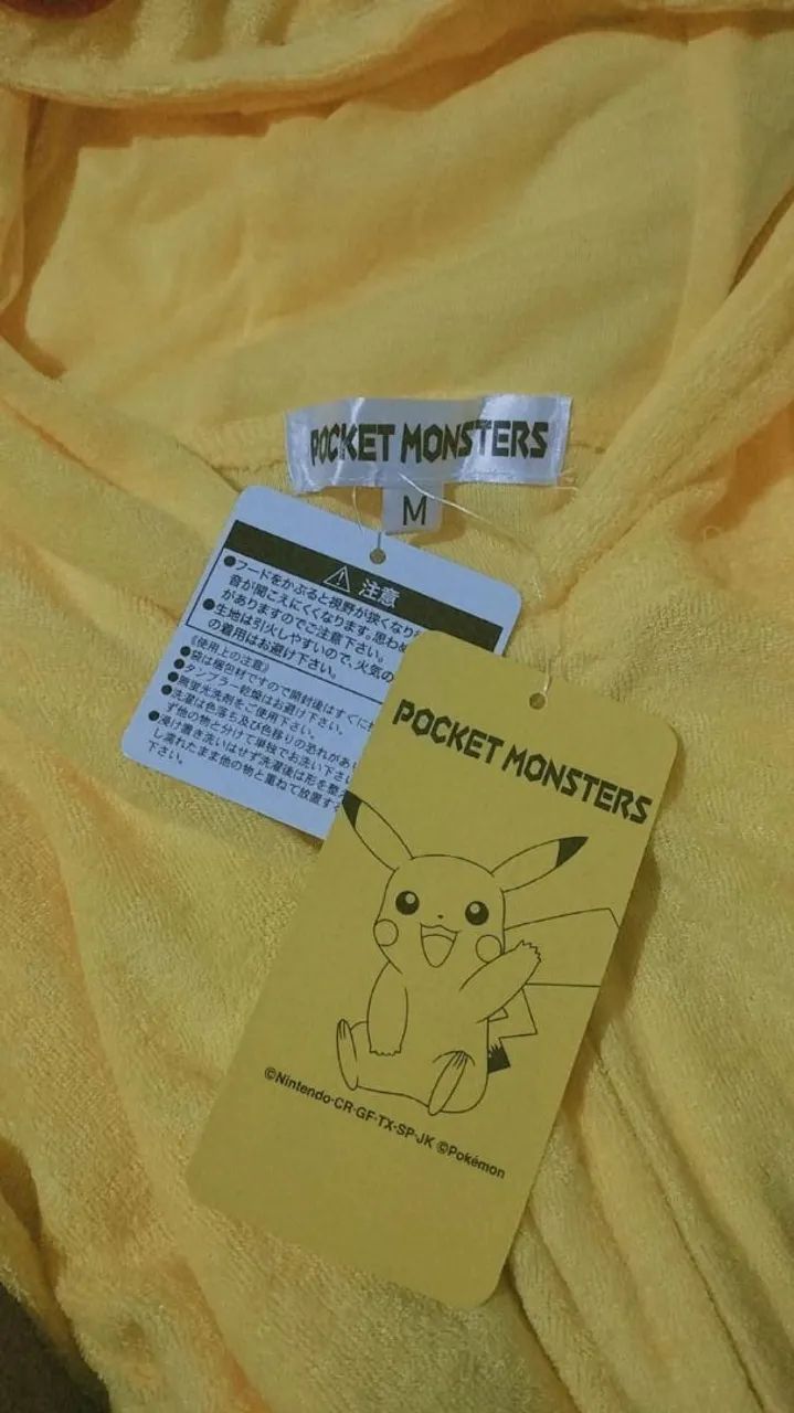 MACACÃO PIKACHU IMPORTADO JAPÃO - Foto 4