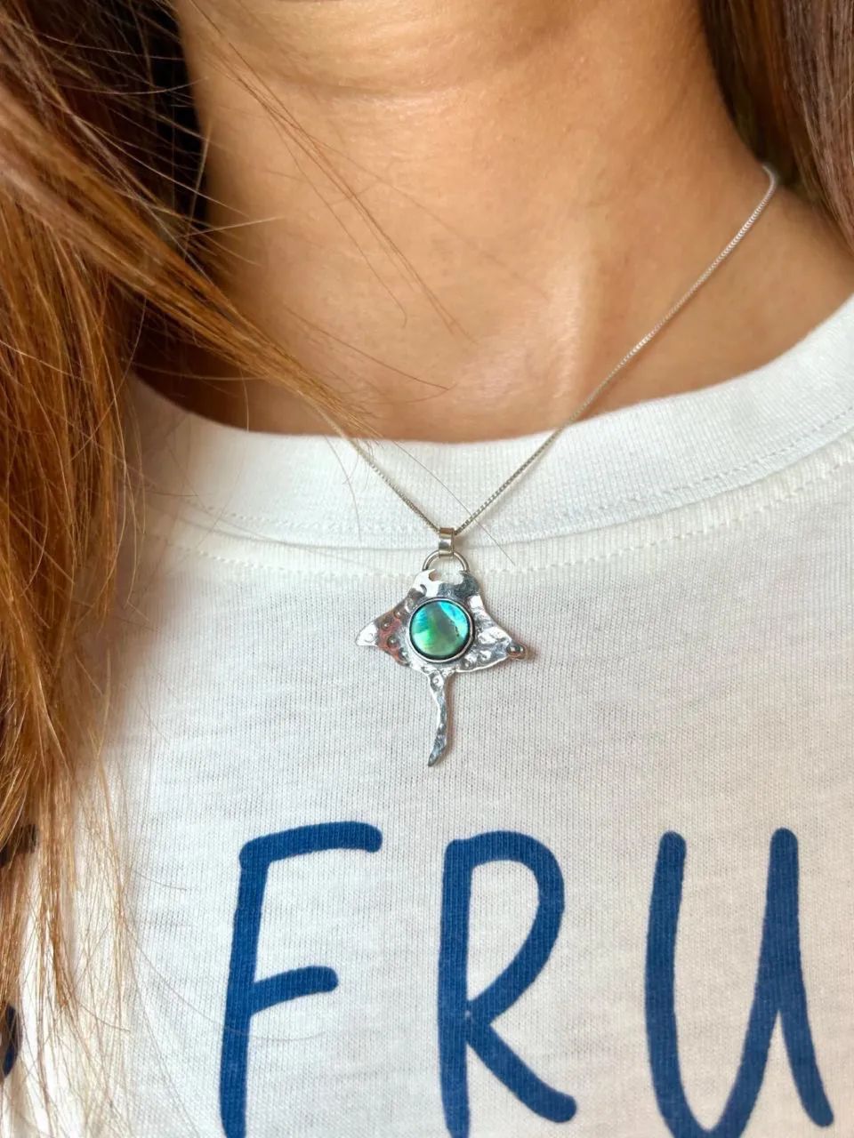 Colar Araia Abalone Prata 950 - Foto 4