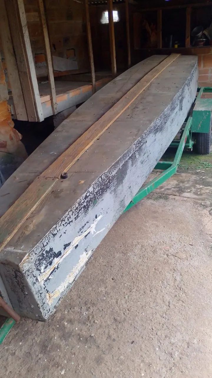  Barco (Canoa) com carretinha - Foto 3