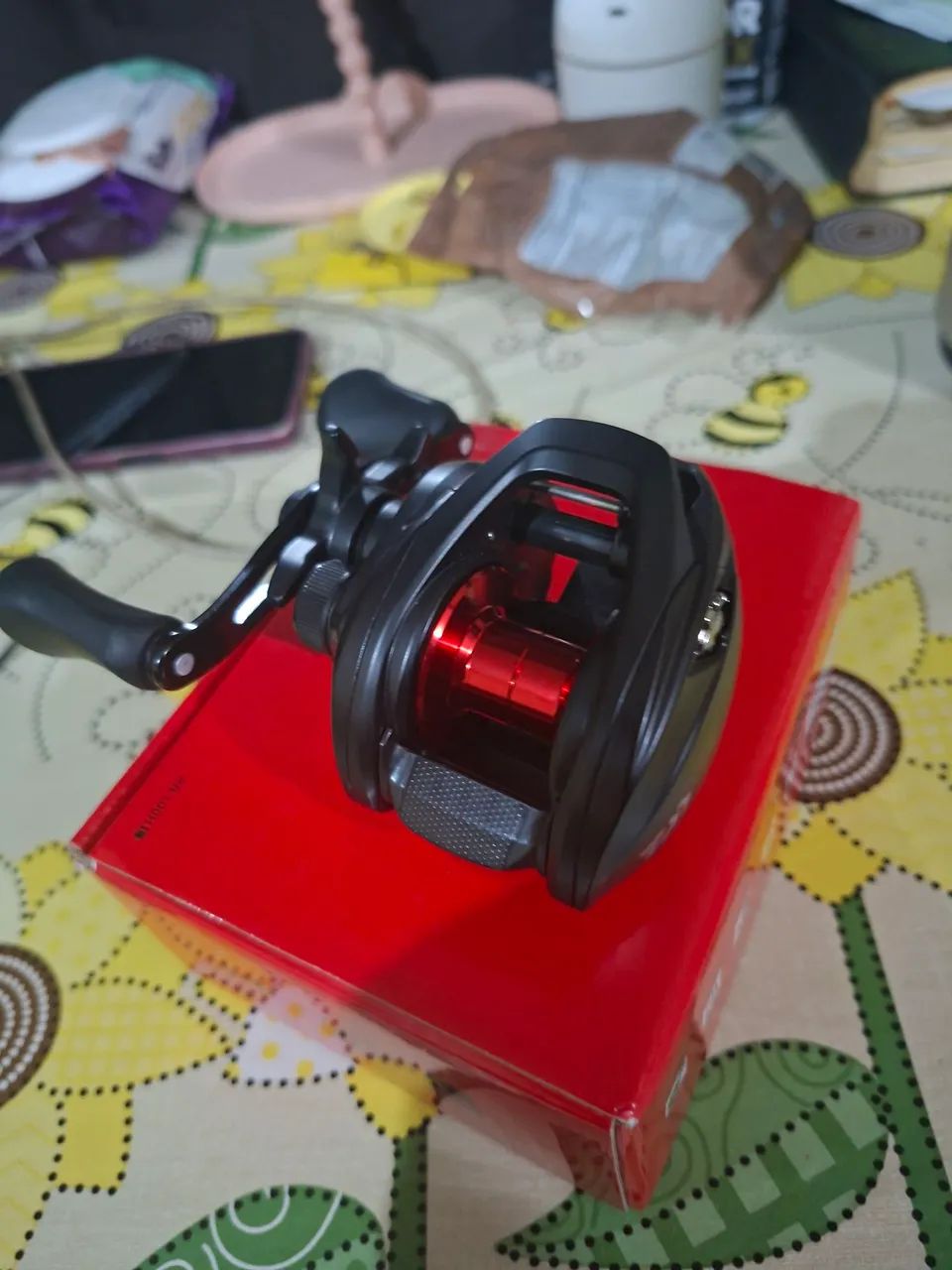 Carretilha Daiwa pr 100 nova  - Foto 5