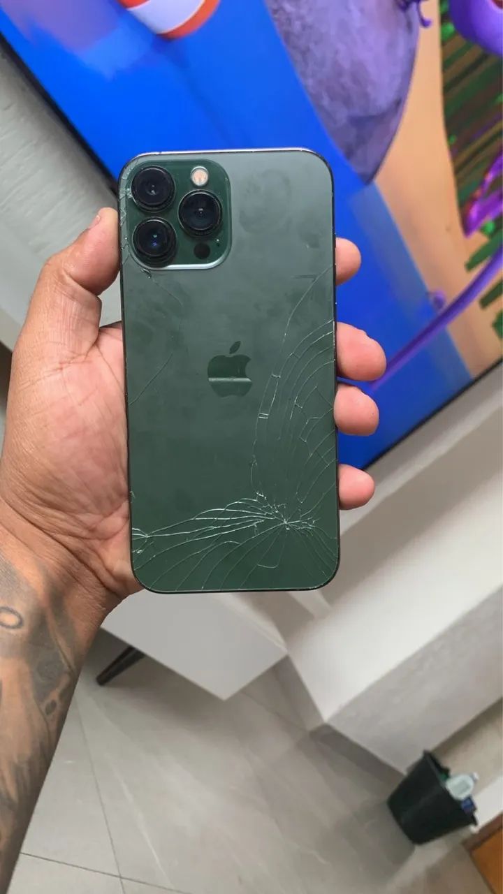 Iphone 13 pro max 256 gb tudo original - Celulares e Smartphones