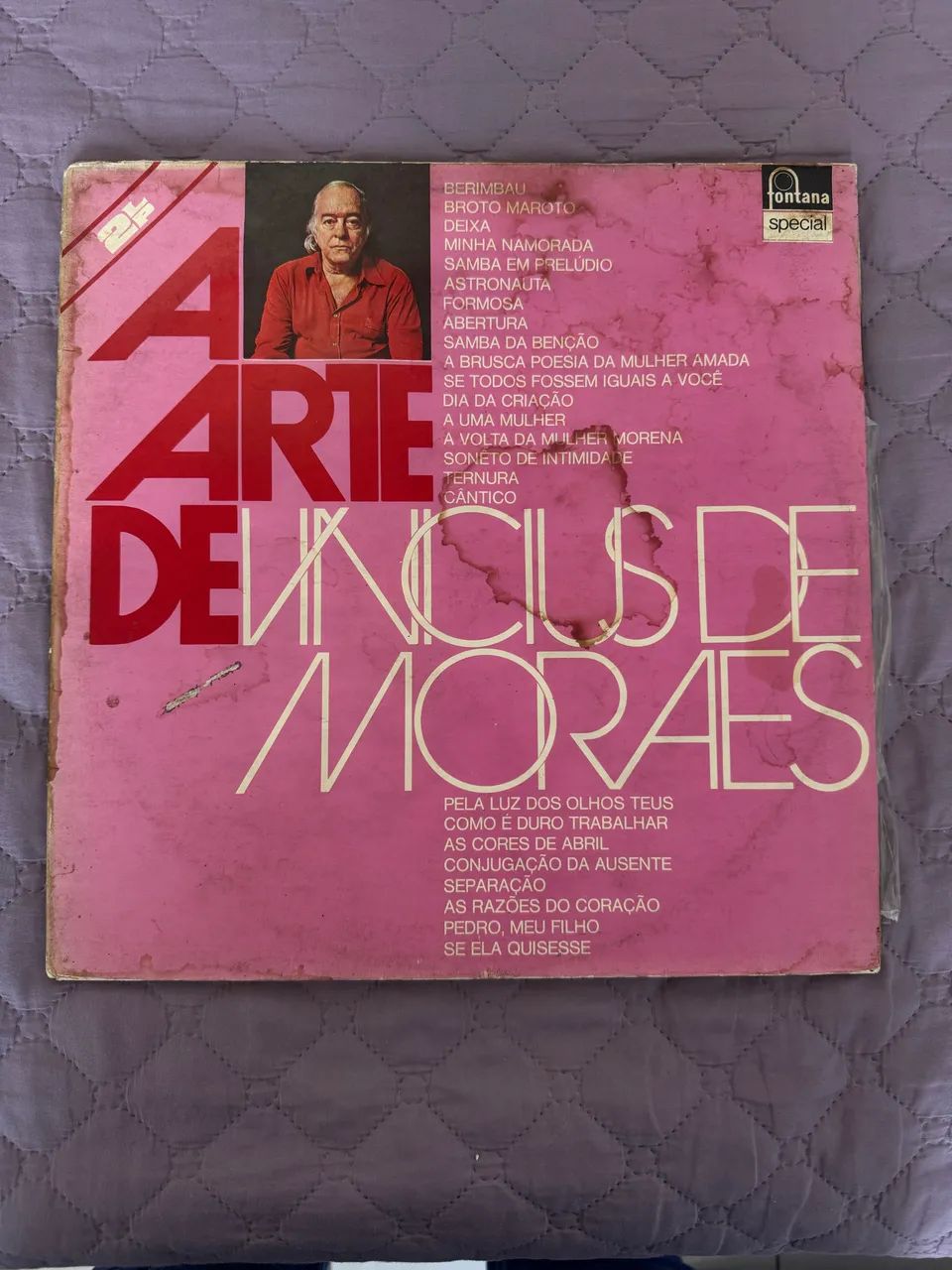 Disco de Vinil - Frank Sinatra e Vinicius de Moraes