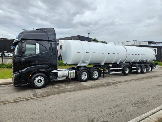 Iveco S-way 480 6x2 Ano 23 Baixo KM Carreta Tanque 4 Eixo GOTTI Ano 25 Multisetas bottom   - Foto 10