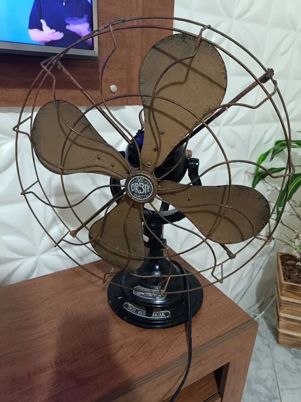 Antiguidade Ventilador 