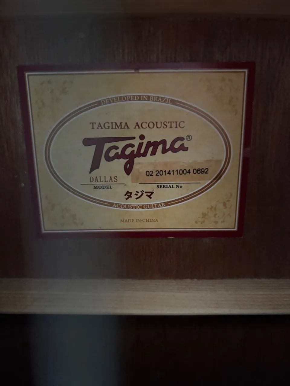 Violão elétrico Tagima Dallas  - Foto 4