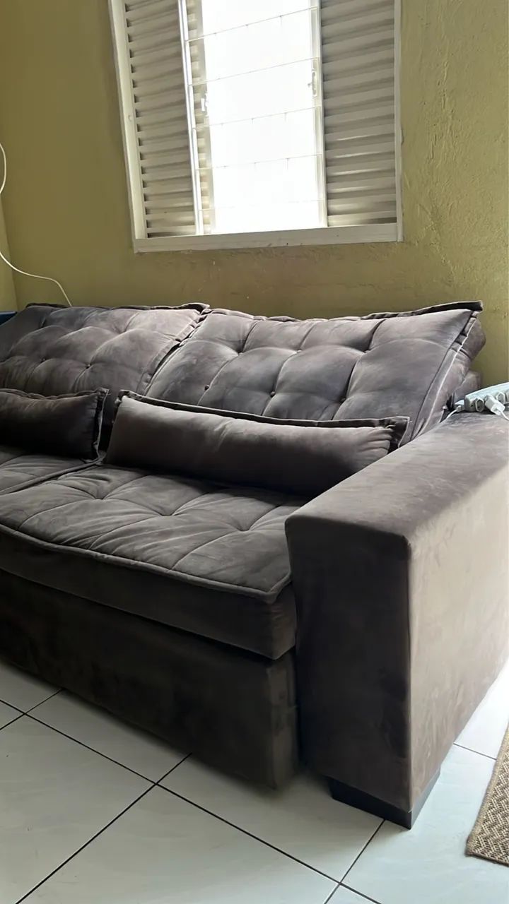 Sofá retrátil seminovo  - Foto 3