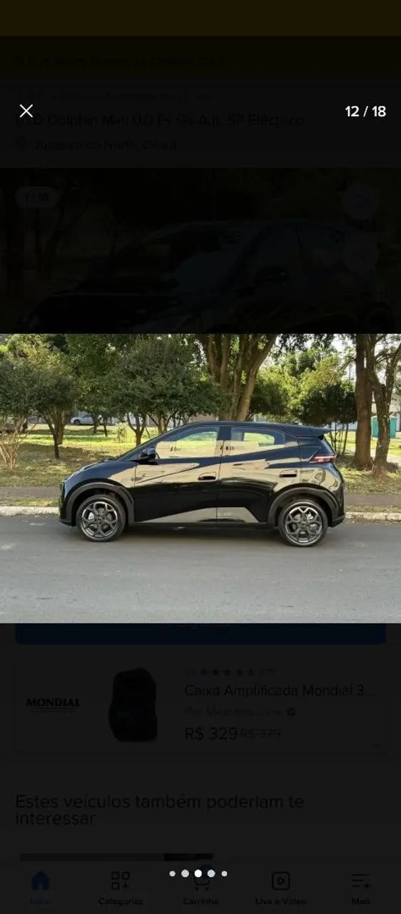 BYD Dolphin Mini (Elétrico) 2025