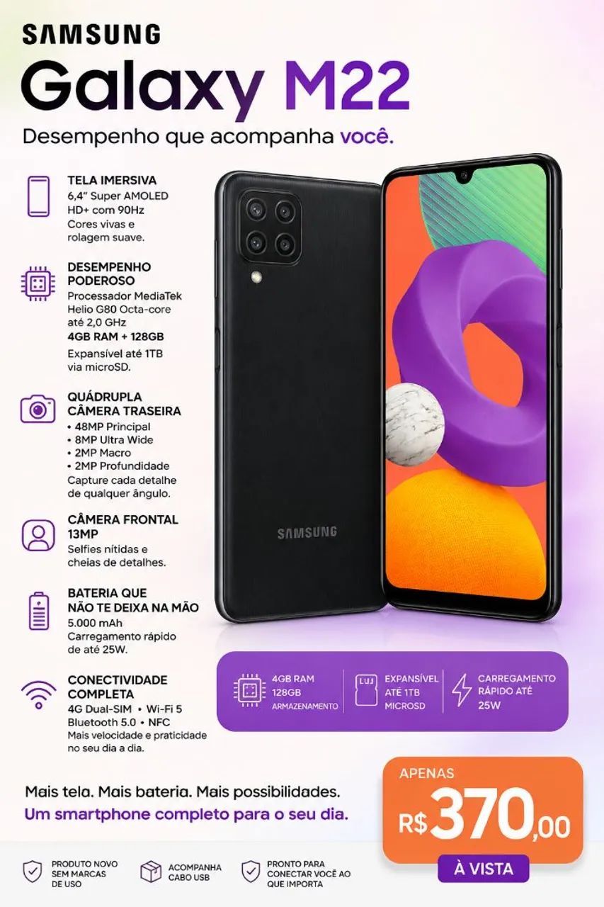 Celular Samsung Galaxy M22 