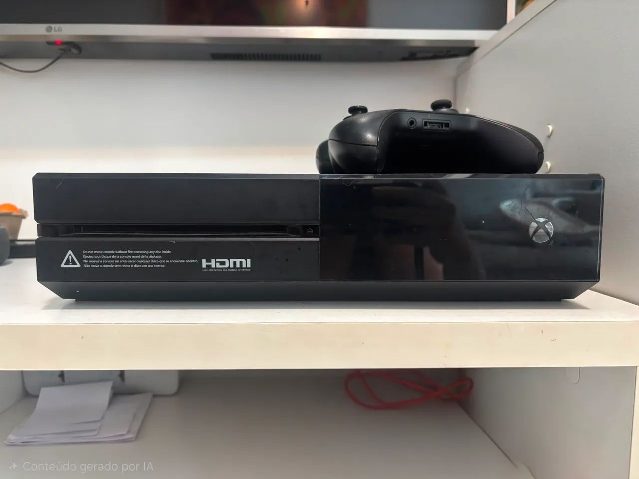 Xbox one - 2 controles + jogo