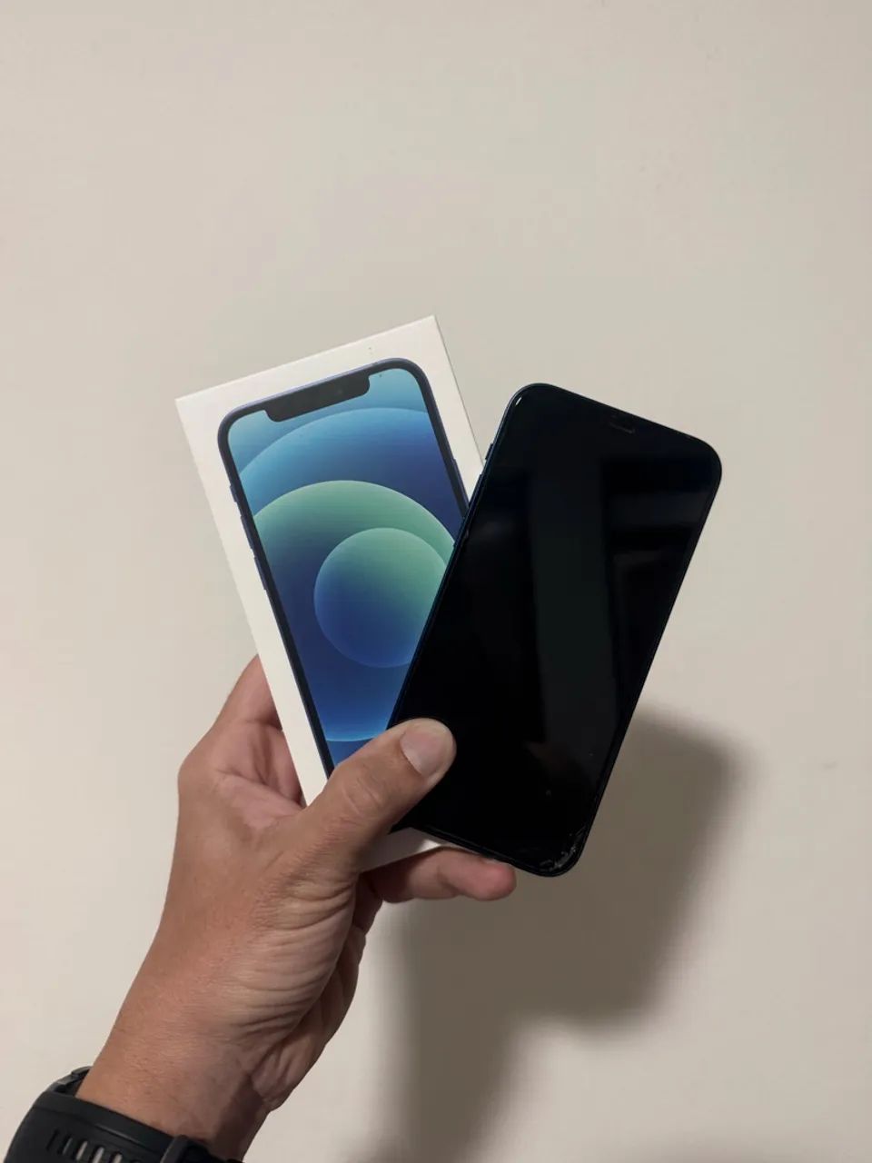 IPhone 12 64gb Azul - Semi novo  - Foto 2