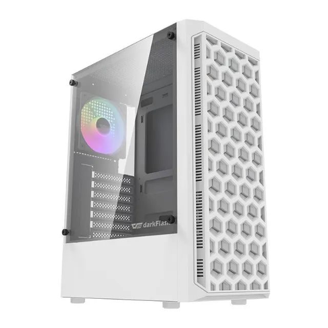 Gabinete Gamer Com Lateral Em Vidro E 4 Fans RGB!!! Produto Novo!!! Passo Cartão!!!