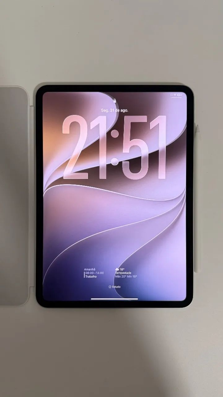 iPad Pro M5 11 polegadas 256 GB - Prateado + Apple Pencil Pro +