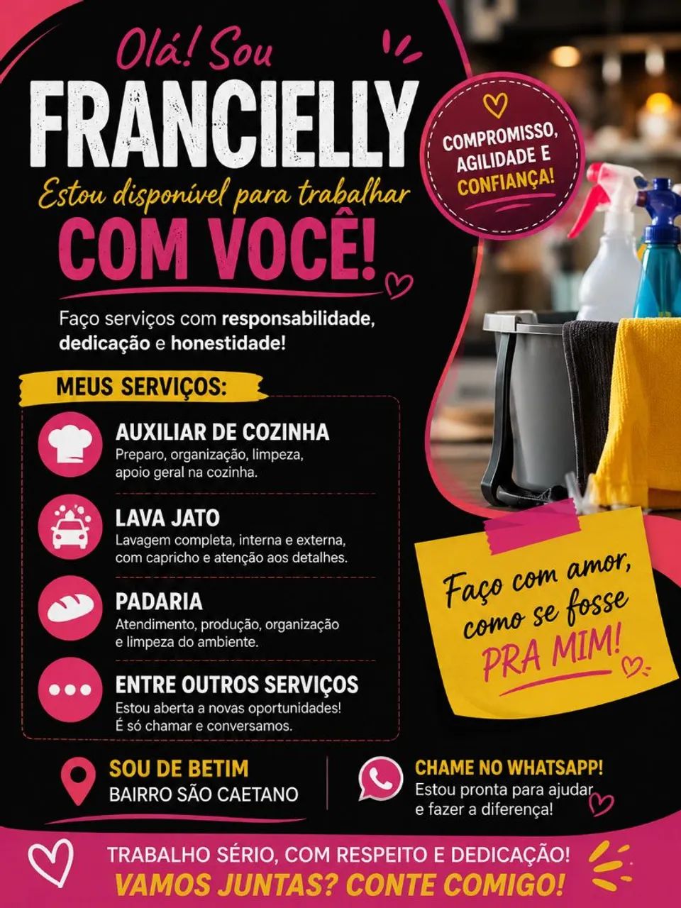 Faço freelancer 