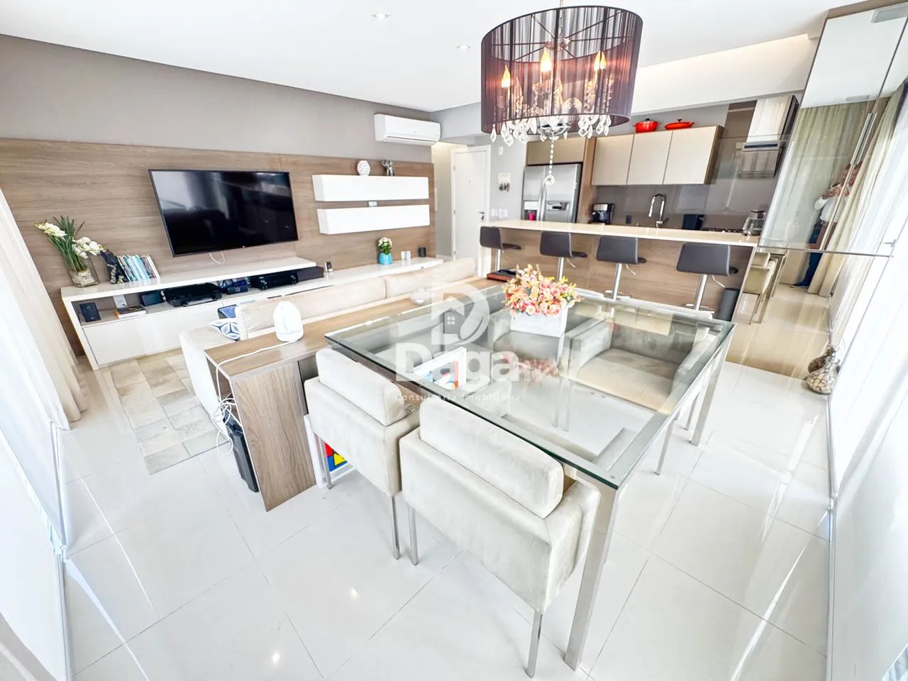 Apartamento Cobertura Linear no Pantanal - 2 dormitórios, sendo 2 suites - Florianópolis/S - Foto 3