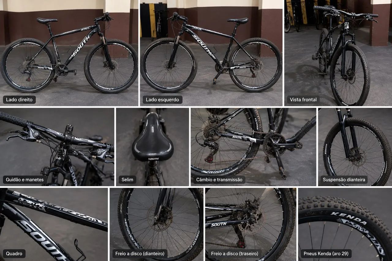 BICICLETA SOUTH MTB ARO 29   - (VALOR NEGOCIÁVEL) - Foto 3