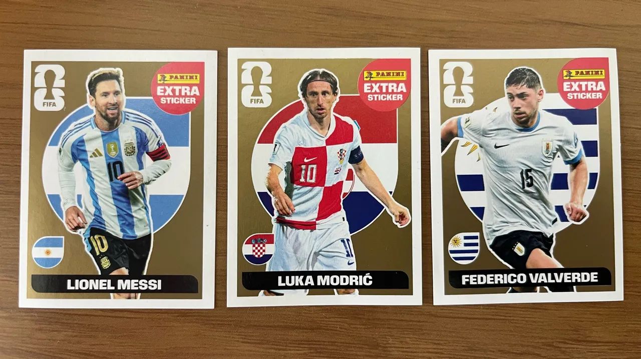 Figurinha Legend extra sticker ouro gold ORIGINAIS