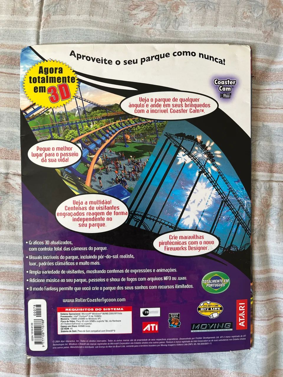 Jogo em CD-ROM RollerCoaster Tycon 3 - Foto 3