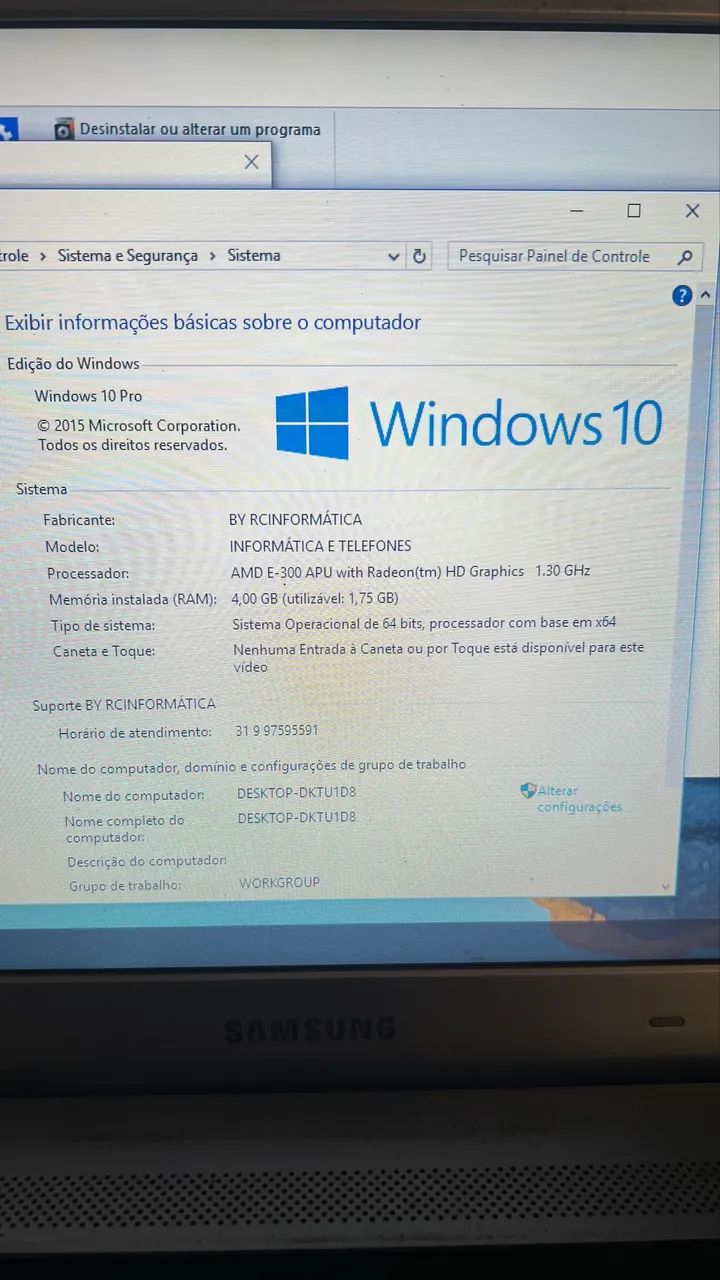 Notebook Samsung Rv415 - Foto 3
