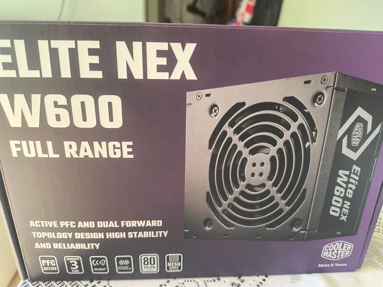 Fonte cooler master elite nex 600w - Foto 2