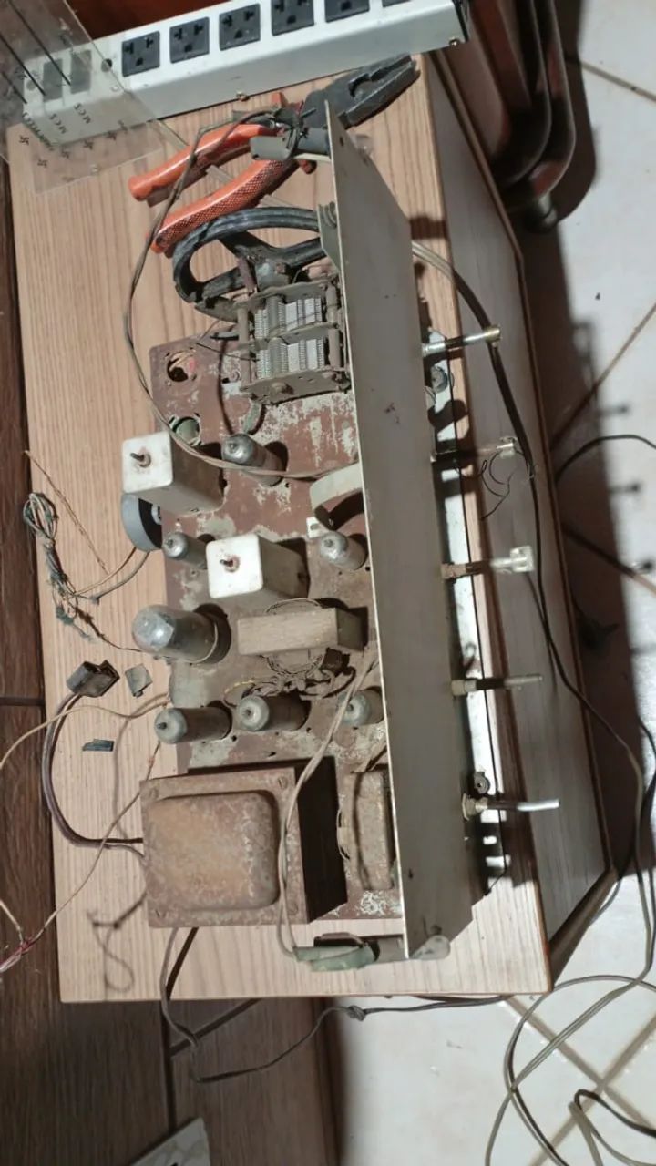 Chassi valvulado rádio pionner - Foto 3