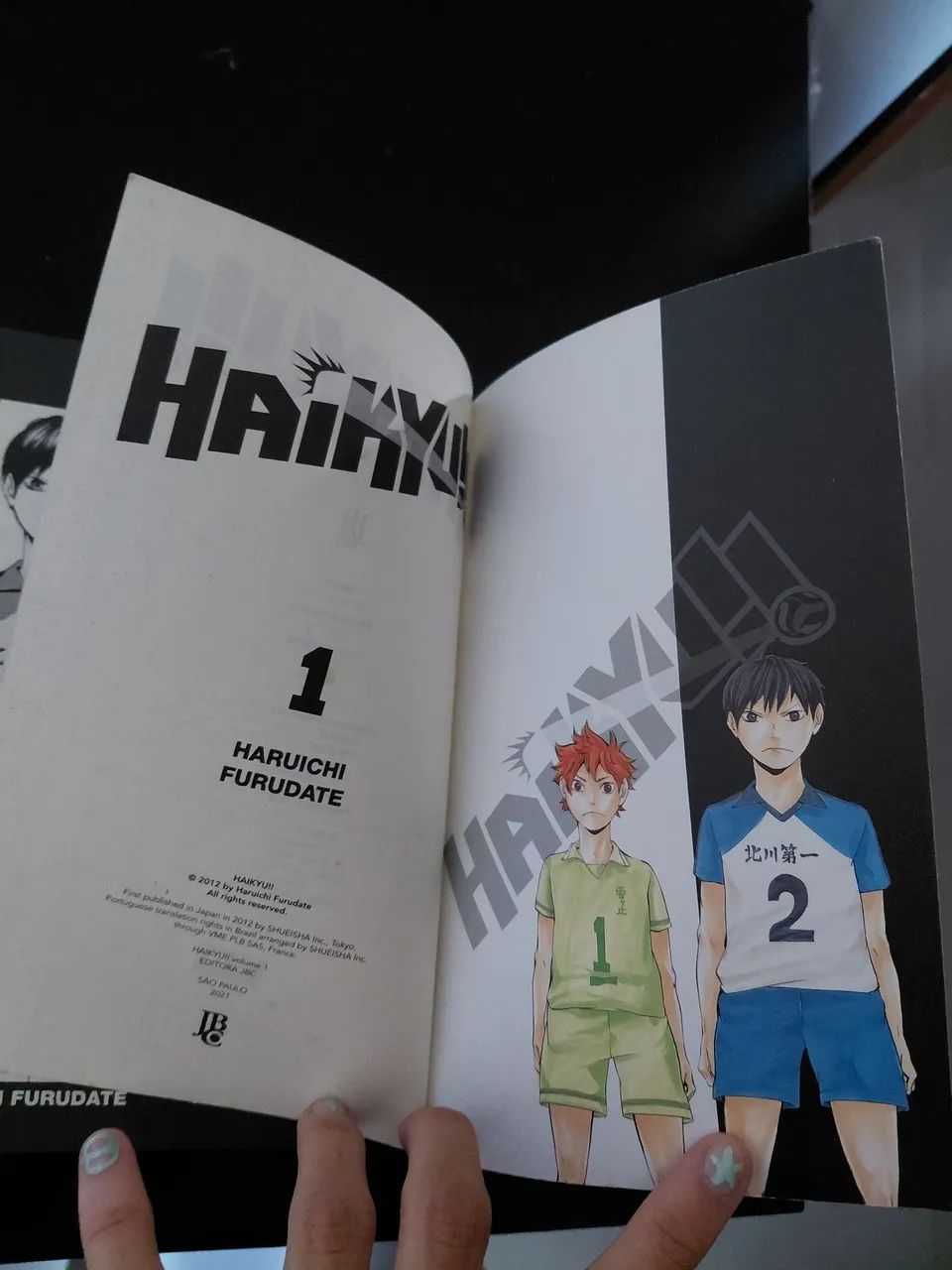 volume 01 de mangá haikyuu - Foto 3