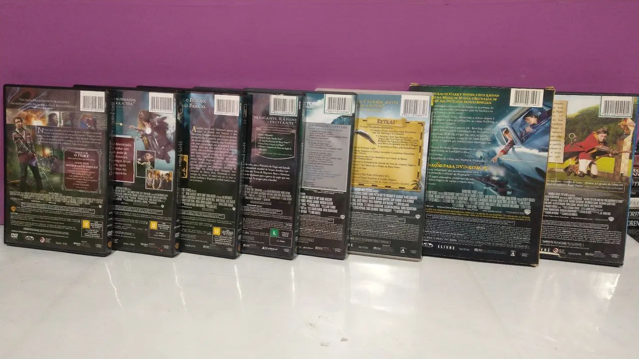 Dvd coleção Harry Potter 8 filmes - Foto 5