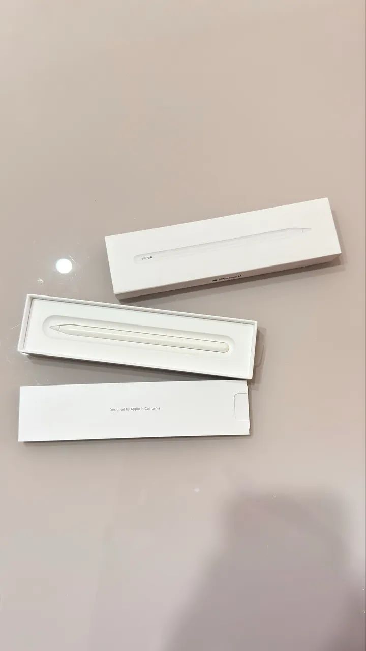 Apple Pencil 2 em ótimo estado na caixa - Foto 2