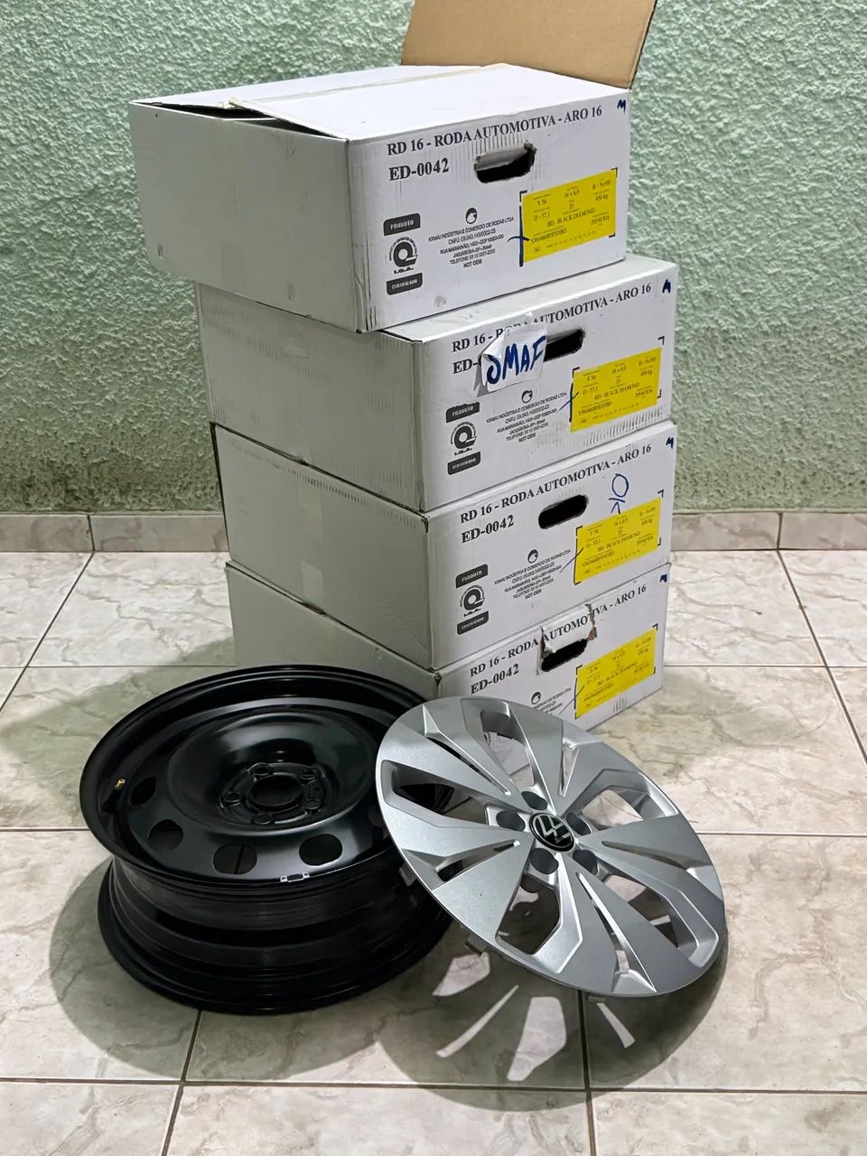 RODA E CALORA ARO 16